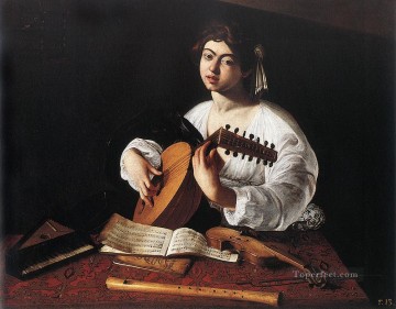Caravaggio Painting - The Lute Player Caravaggio